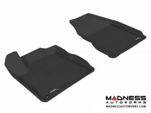 Nissan Murano Floor Mats (Set of 2) - Front - Black by 3D MAXpider Nissan Murano Floor Mats (Set of 2) - Front - Black by 3D MAXpider